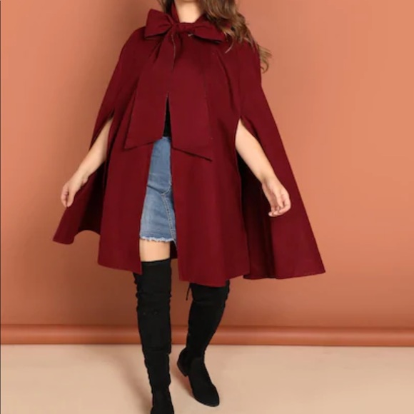 cape coat plus size